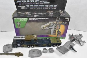 1986 Hasbro G1 Transformers Bruticus Combaticon Leader Onslaught Complete w Box - Picture 1 of 13