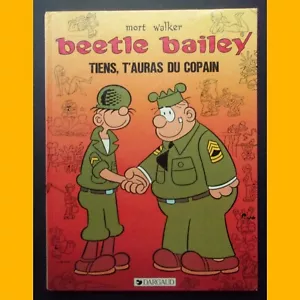 Beetle Bailey TIENS, T'AURAS DU COPAIN Mort Walker 1984 - Picture 1 of 3