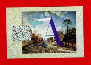 LG20-POSTKARTE-SIGNIERT-JIRI KOLAR-MALER-ÜBERSETZER-SCHRIFTSTELLER-TSCHECHISCH-1983 - Bild 1 von 2