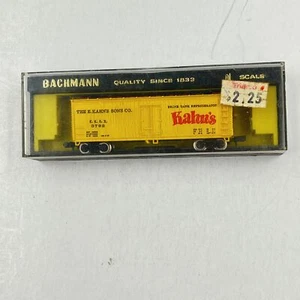 Bachmann N Scale E. Kahn's Sons EKSX 3792, 41' Wood Refrigerator Car #5180 - Picture 1 of 5