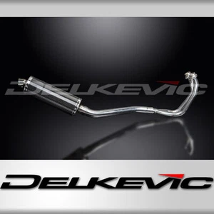 Silenciador de carbono ovalado Yamaha TDM850 1991-2001 escape completo 2-1 14" - Imagen 1 de 5