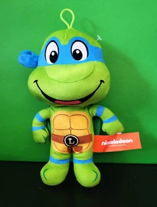 Teenage Mutant Ninja Turtle Leonardo 9" Plush TMNT Stuffed Animal - Picture 1 of 2