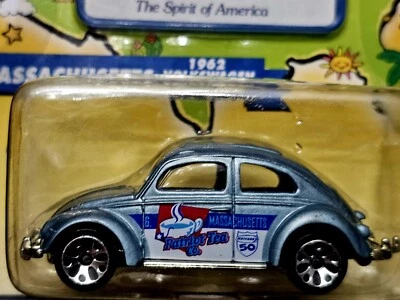 Volkswagen Beetle 1962 Matchbox Across America Massachusetts Foto 1 de 4