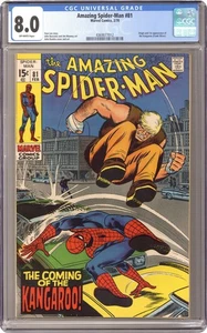 Amazing Spider-Man #81 CGC 8.0 1970 4369077012 - Picture 1 of 2