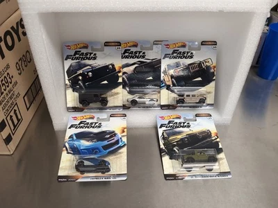2018 Hot Wheels Premium FAST & FURIOUS OFF-ROAD Complete Set of 5 cars - Image 1 of 4