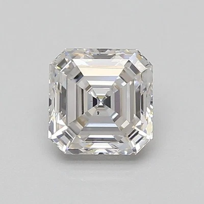 Asscher 1.52 Carat F VS2 CVD IGI Certified Loose Lab Grown Diamond - Image 1 of 3