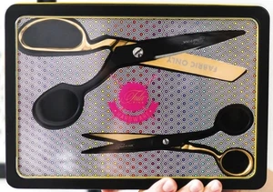 Tula Pink Black and Gold Scissor Set - Bild 1 von 2