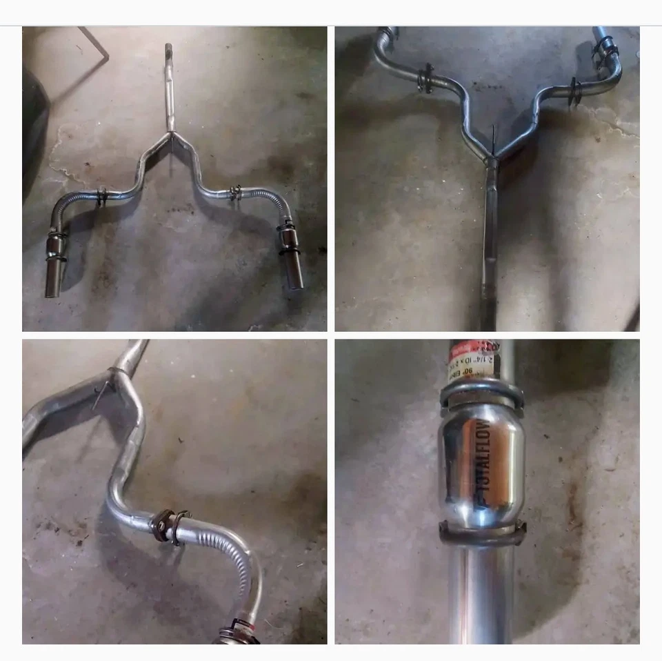 Выхлопная труба 2007-12 Nissan Altima S CatBack с двойным общим потоком мини-пулевые глушители - Изображение 1 из 1