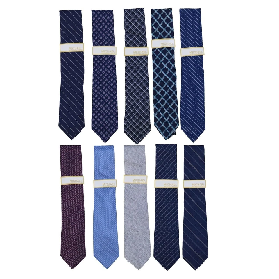 Michael Kors Mens Ties Silk Necktie One Size Patterned Casual Formal New Nwt Mk - Image 1 of 1
