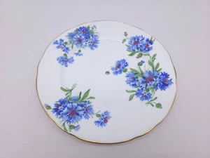Vintage Hammersley Cornflower Cake Stand Plate (No handle) - Picture 1 of 7