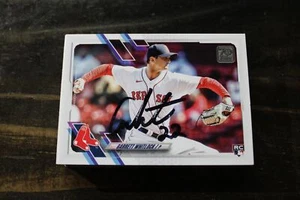 TARJETA AUTOGRAFIADA GARRETT WHITLOCK BOSTON RED SOX - Imagen 1 de 1