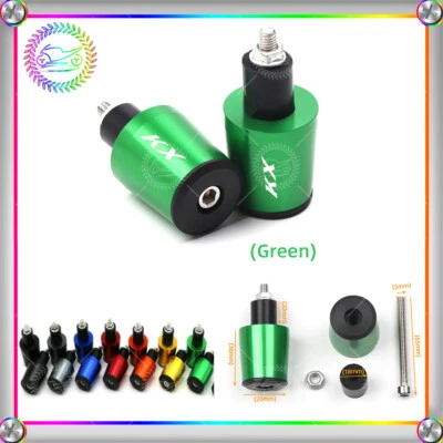 Nuevo Para KAWASAKI KX65 KX80 KX85 KX125 KX250 CNC Manillar Empuñaduras Tapa Enchufe Extremo Foto 1 de 4