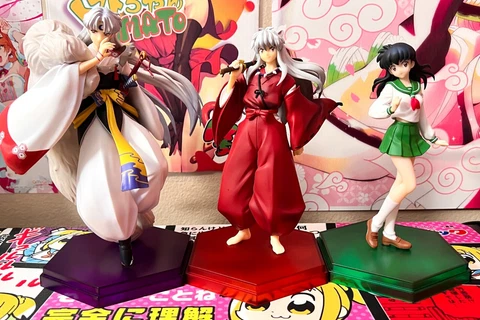 Good Smile Company Popup Parade Inuyasha Kagome Sesshomaru Figures No Box Cover