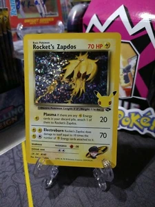 Pokemon - Celebrations - Rocket's Zapdos - 15/132 - PACK FRESH! - Picture 1 of 7