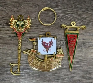 LitJoy Harry Potter Alohomora Collection Durmstrang School Key #14 Dark Wizard - Bild 1 von 6