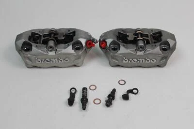 Pinzas de freno delanteras Ducati Monster 1200 2017 Brembo pinza y pastillas ¡BONITAS! Foto 1 de 4