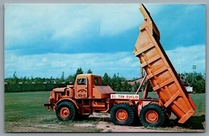 Postcard Chisholm MN c1960s Minnesota Museum of Mining 35 Ton Euclid Dump Truck - Picture 1 of 2