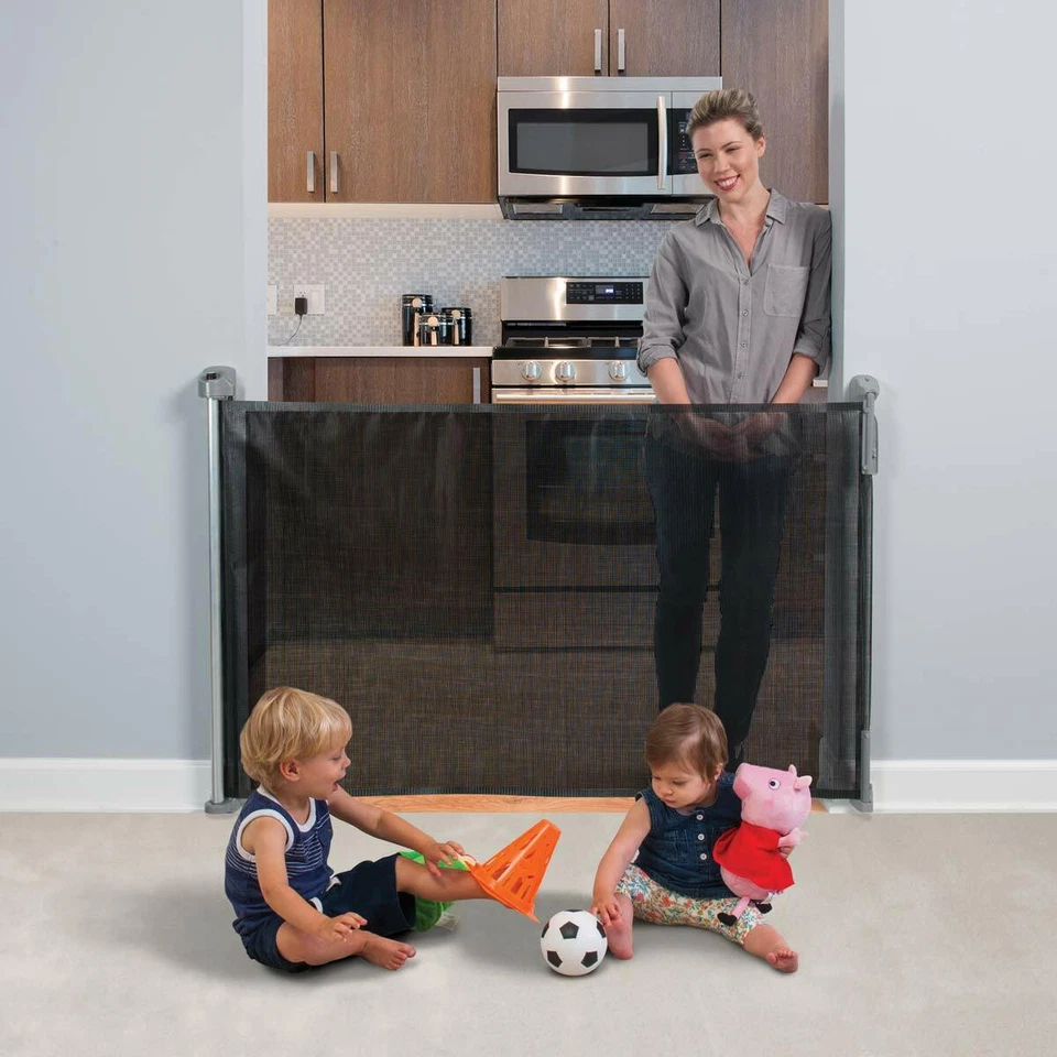 KidCo Retractable Safeway Gate - Black - Image 1 of 3