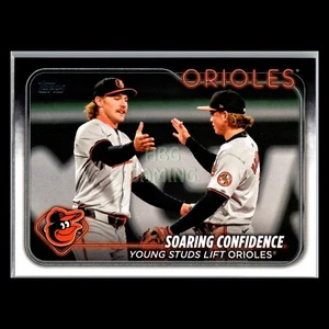2024 Topps Update Series #US285 | Jackson Holliday | Gunnar Henderson | Orioles - Bild 1 von 2