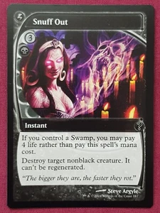 Magic The Gathering MYSTERY BOOSTER 2 MB2 SNUFF OUT black card MTG - Picture 1 of 2