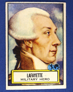 1952 Topps Look 'n See - #134 "Lafayette" - Excellent++ État