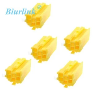 10Pcs Radio Harness Cable Mini ISO Connector Plug 6Pin for Hyundai Fiat Audi - Picture 1 of 2