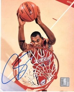 Jerry Stackhouse Signed Autographed Philadelphia 76ers 8x10 inch Photo + RDM COA - Picture 1 of 1