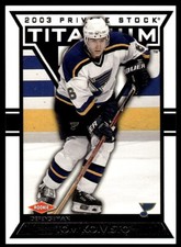 2002-03 Pacific Private Stock Titanium Retail Tom Koivisto 1001/1475 St. Louis