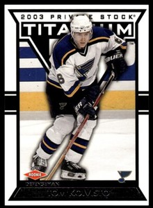 2002-03 Pacific Private Stock Titanium Retail Tom Koivisto 1001/1475 St. Louis