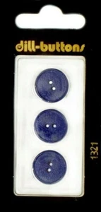 Dill Buttons ~ (1321) - 5/8" - 3 ct - Picture 1 of 1
