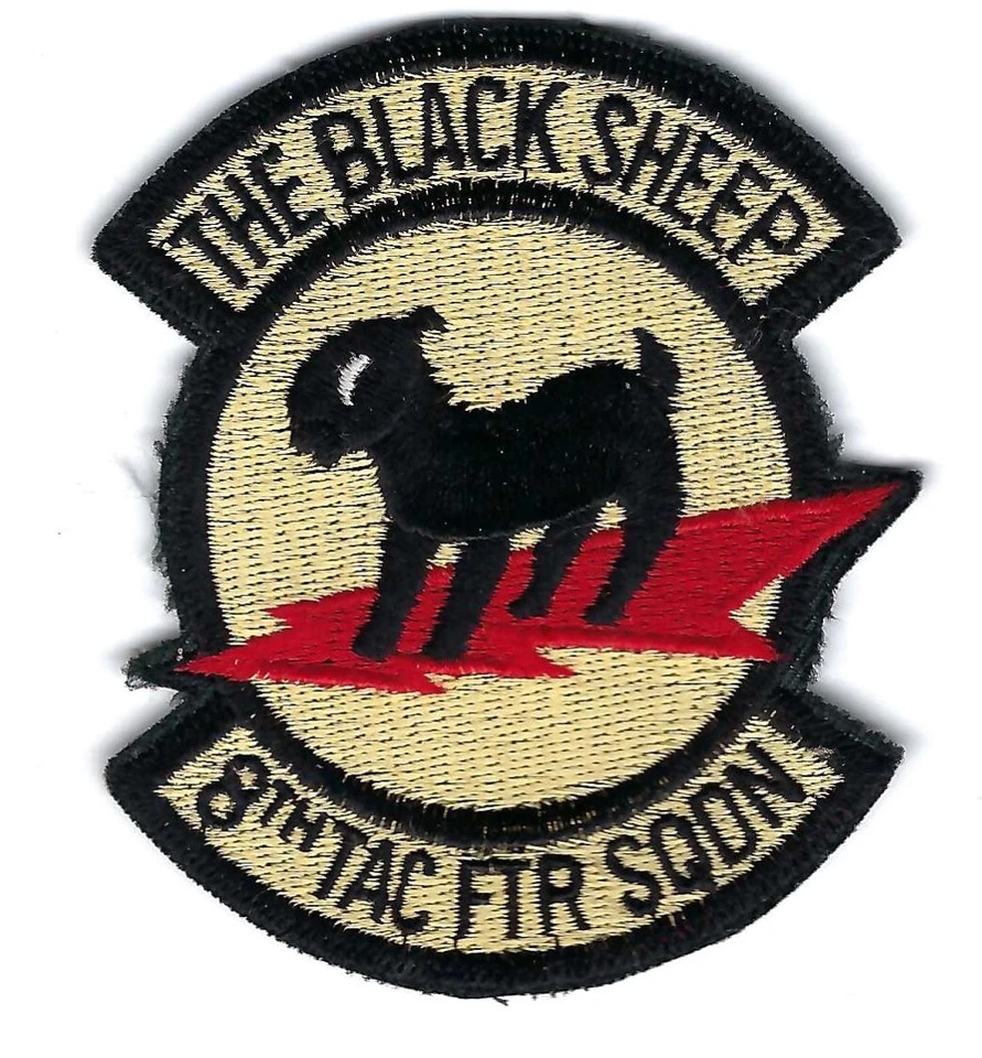 PATCH USAF 8TH TACTICAL FIGHTER SQ TFS HOLLOMAN AFB   JT5 - Image 1 of 1