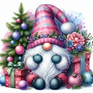 CHRISTMAS GONK (120) CROSS STITCH PATTERN - Picture 1 of 2