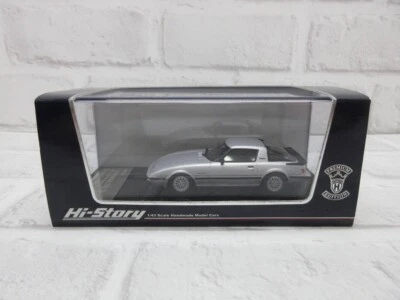 1:43 Hi-Story Mazda Savanna RX-7 Turbo GT The IMSA Special 1985 Silver CHN - Изображение 1 из 4