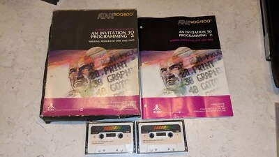 An Invitation To Programming: 2 Writing Programs One & Two CX4106 Atari 400/800 - Image 1 of 4