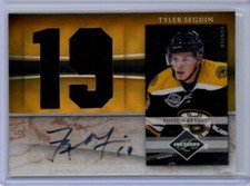2010-11 Limited Jersey Numbers Signatures Tyler Seguin JERSEY AUTO RC /49