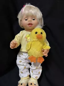 2007 LITTLE MOMMY Ah-Choo Feel Better Interactive 14” Play Baby Doll Talks XCond - Picture 1 of 10