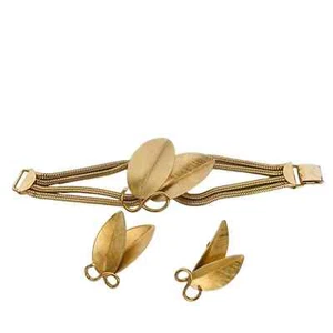 Pulsera y pendientes Napier Doris Day 1956 - Imagen 1 de 10