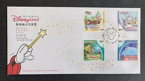 HOng Kong 2003. Disneyland. Sc#1022-25. FDC. - Picture 1 of 1