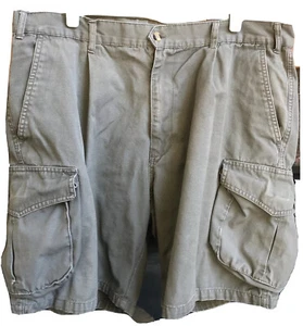 EXCHANGE UNLIMITED Men's Size 38 Khaki Green Cargo Shorts - Picture 1 of 10