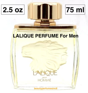 Lalique Pour Homme "Lalique Lion" 2.5 oz - 75 ml Eau de Parfum, Perfume for Men - Picture 1 of 4
