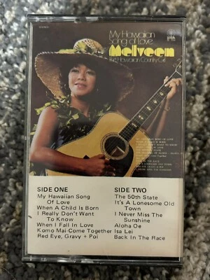Melveen Leed's  MY HAWAIIAN SONG OF LOVE Cassette Tape 1977 - Image 1 of 3
