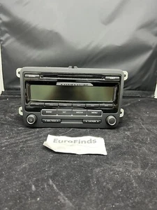 2015-17 Volkswagen Jetta AM FM Radio Single Disc CD Code Included 1K0035164J - Picture 1 of 4