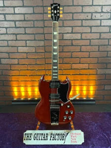 Gibson SG Standard '61 Maestro Vibrola - Vintage Cherry - 2023 - w/Hard Case - Picture 1 of 12