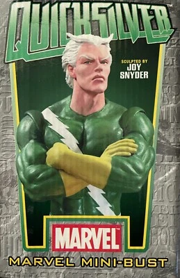Minibusto Bowen Marvel (Avengers) Quicksilver (versión verde) 735/1000 Foto 1 de 4