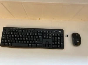 Logitech K270 Wireless Keyboard with Dongle (UK Layout) and mouse - Bild 1 von 7