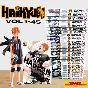 Haikyuu Manga Vo.1-45 Fin SUELTO/JUEGO COMPLETO Serie Completa de Cómics Inglés NUEVO - Imagen 1 de 19