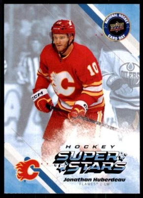 2023-24 Upper Deck National Hockey Card Day Jonathan Huberdeau Hockey Cards - Image 1 of 2