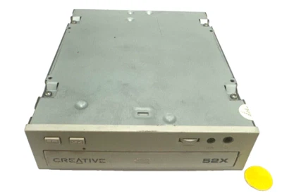 CREATIVE 52X INTERNAL IDE CD-ROM DRIVE #CD5233E - Image 1 of 4