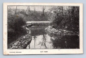 Kokomo Indiana City Park Postcard Unposted - Picture 1 of 2