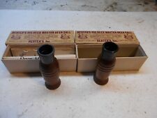 2 vintage herters 903 deer calls with boxes some papers